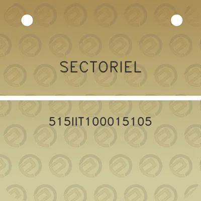 sectoriel-515iit100015105