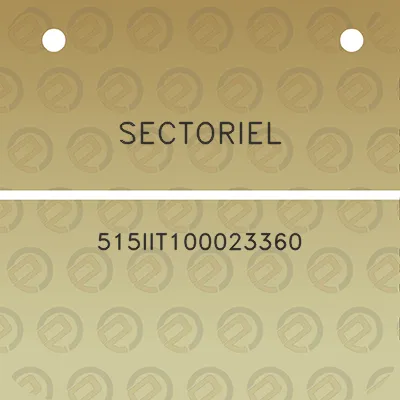 sectoriel-515iit100023360