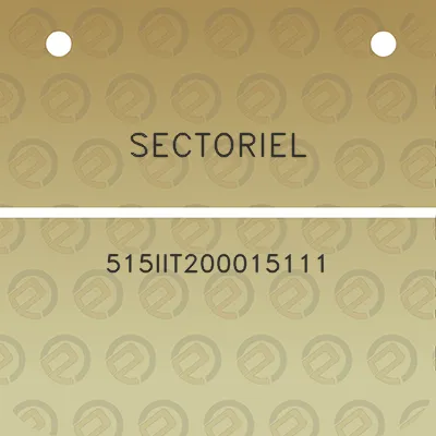 sectoriel-515iit200015111