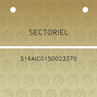 sectoriel-516aicg150023370