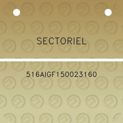 sectoriel-516aigf150023160