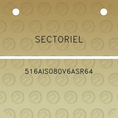 sectoriel-516ais080v6asr64