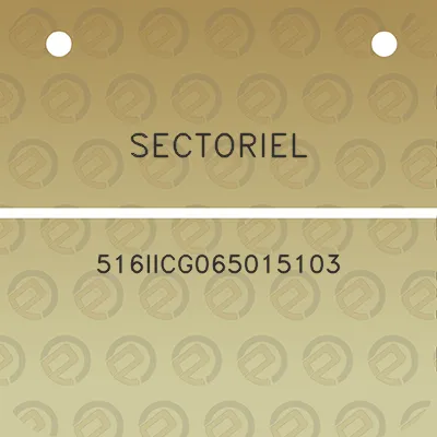 sectoriel-516iicg065015103