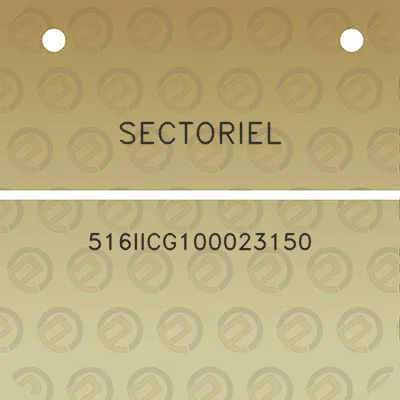 sectoriel-516iicg100023150