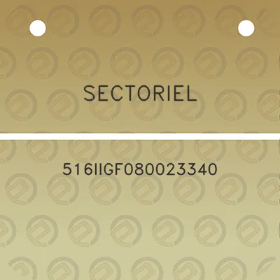 sectoriel-516iigf080023340