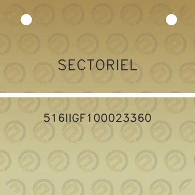 sectoriel-516iigf100023360