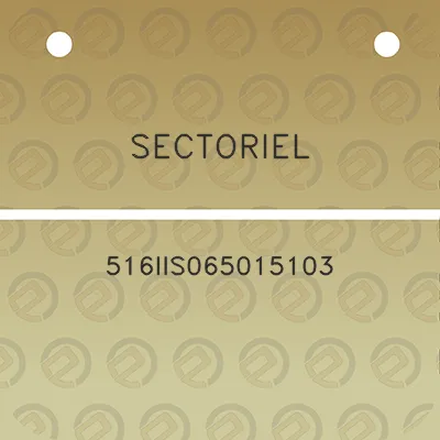 sectoriel-516iis065015103