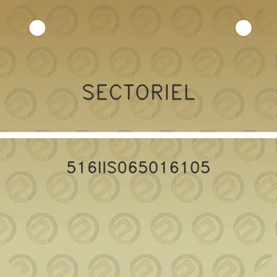 sectoriel-516iis065016105