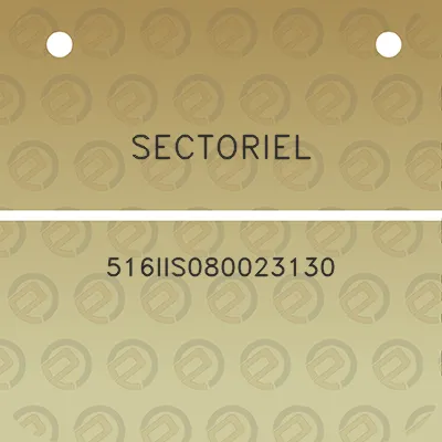 sectoriel-516iis080023130