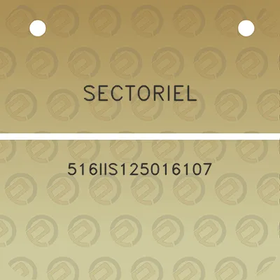 sectoriel-516iis125016107