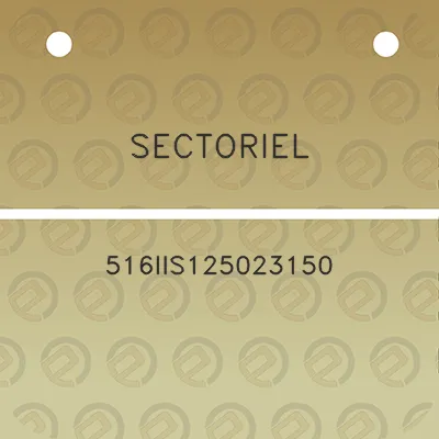 sectoriel-516iis125023150