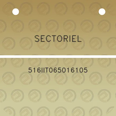 sectoriel-516iit065016105