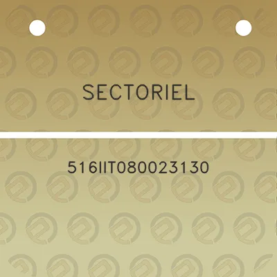 sectoriel-516iit080023130