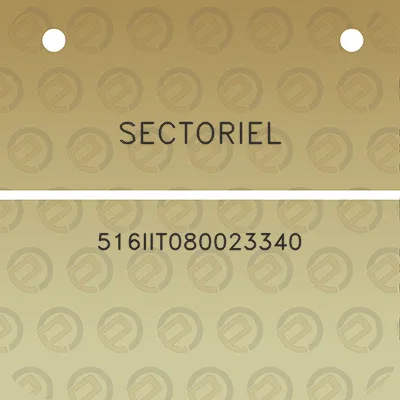 sectoriel-516iit080023340