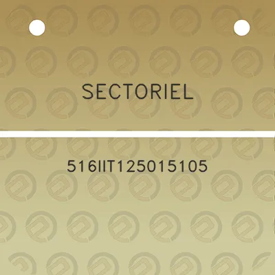 sectoriel-516iit125015105