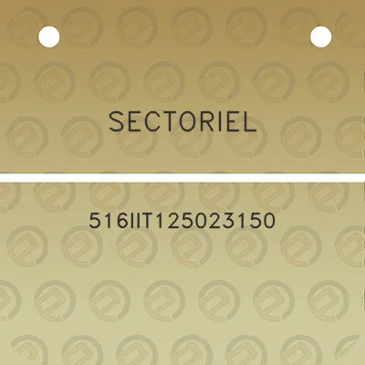 sectoriel-516iit125023150