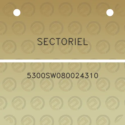 sectoriel-5300sw080024310