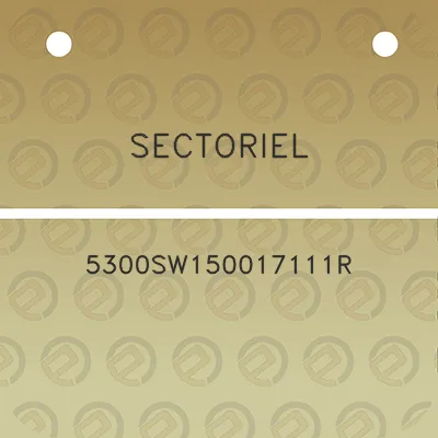 sectoriel-5300sw150017111r