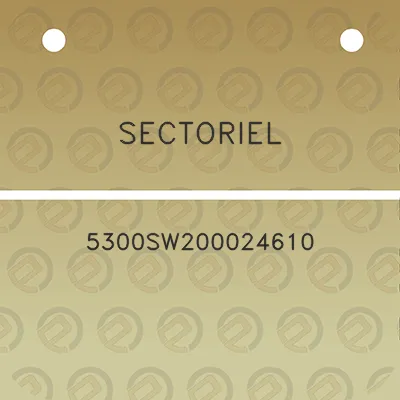 sectoriel-5300sw200024610