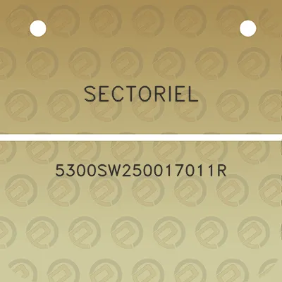 sectoriel-5300sw250017011r