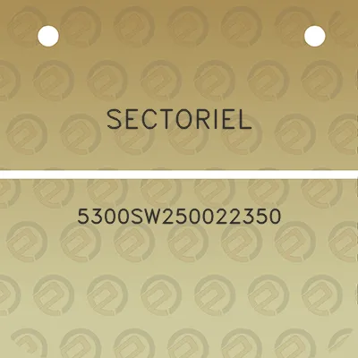 sectoriel-5300sw250022350