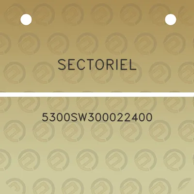 sectoriel-5300sw300022400