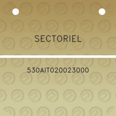 sectoriel-530ait020023000