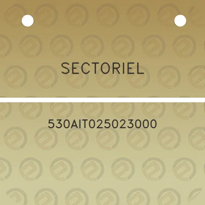 sectoriel-530ait025023000