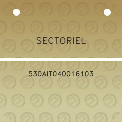 sectoriel-530ait040016103