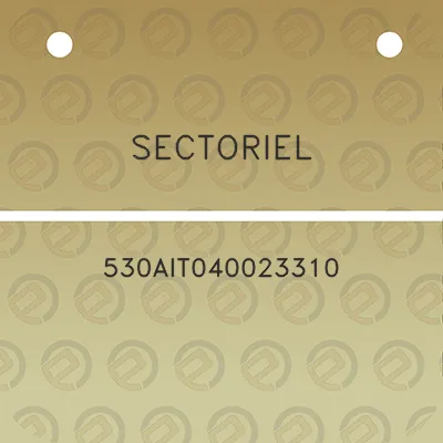 sectoriel-530ait040023310