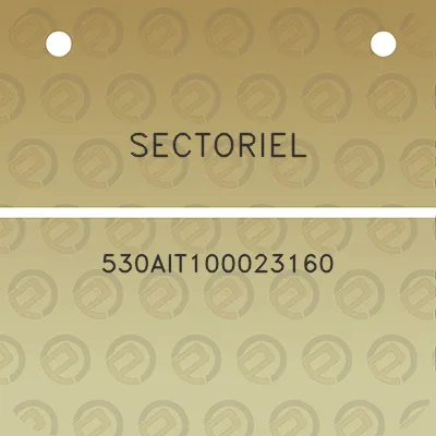 sectoriel-530ait100023160