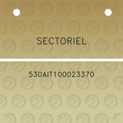 sectoriel-530ait100023370