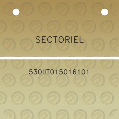 sectoriel-530iit015016101