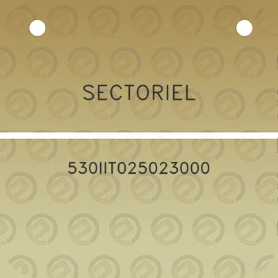 sectoriel-530iit025023000