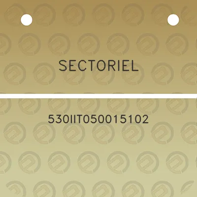 sectoriel-530iit050015102