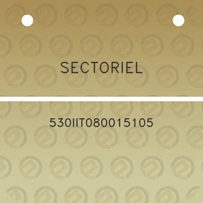 sectoriel-530iit080015105