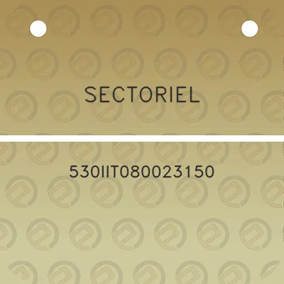 sectoriel-530iit080023150