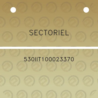 sectoriel-530iit100023370