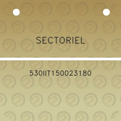 sectoriel-530iit150023180