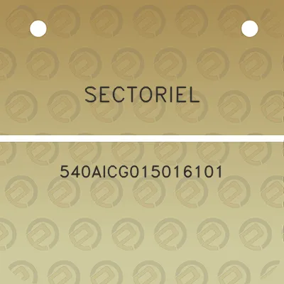 sectoriel-540aicg015016101