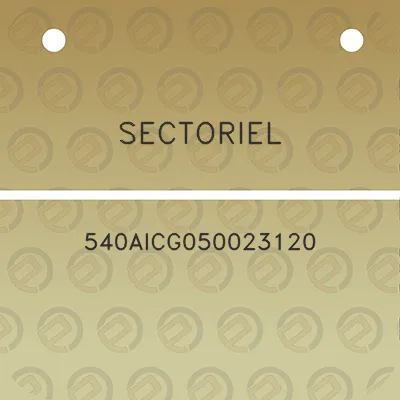 sectoriel-540aicg050023120