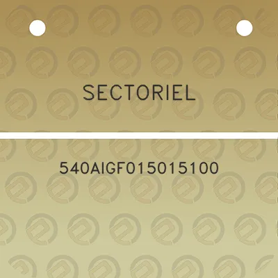 sectoriel-540aigf015015100