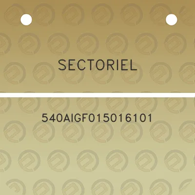 sectoriel-540aigf015016101