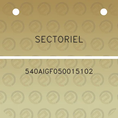 sectoriel-540aigf050015102