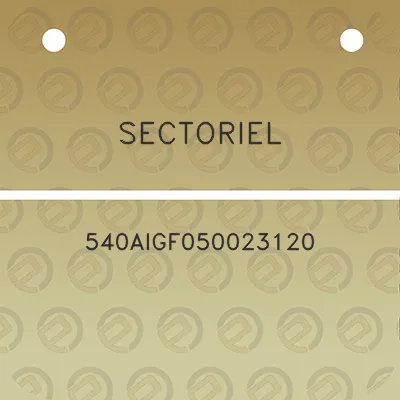 sectoriel-540aigf050023120