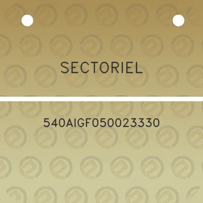 sectoriel-540aigf050023330