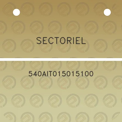 sectoriel-540ait015015100