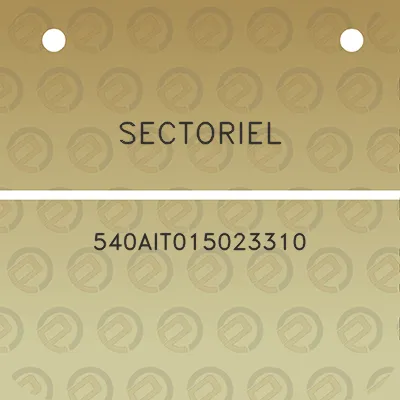 sectoriel-540ait015023310