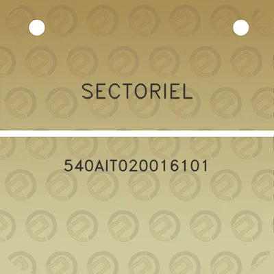 sectoriel-540ait020016101