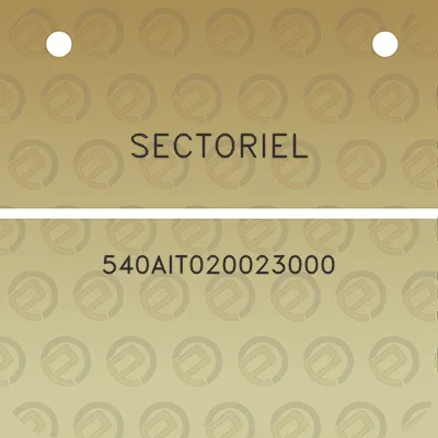 sectoriel-540ait020023000